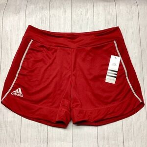 NWT adidas Red White & Grey Shorts Size Medium